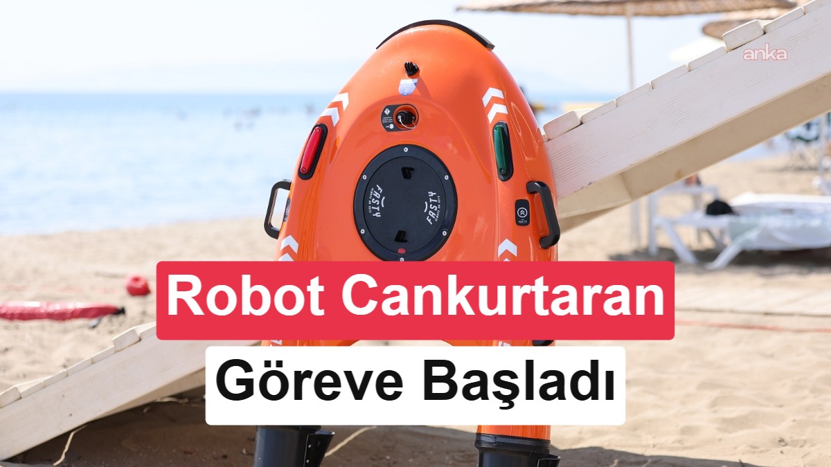 Tekirdağ sahillerinde robot cankurtaranlar göreve başladı